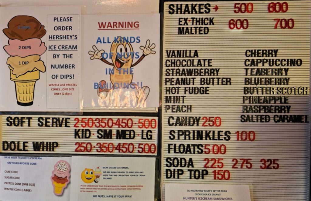 Hunters\\\\\\\\\\\\\\\\\\\\\\\\\\\\\\\\\\\\\\\\\\\\\\\\\\\\\\\\\\\\\\\' Dairy Freez Menu 1
